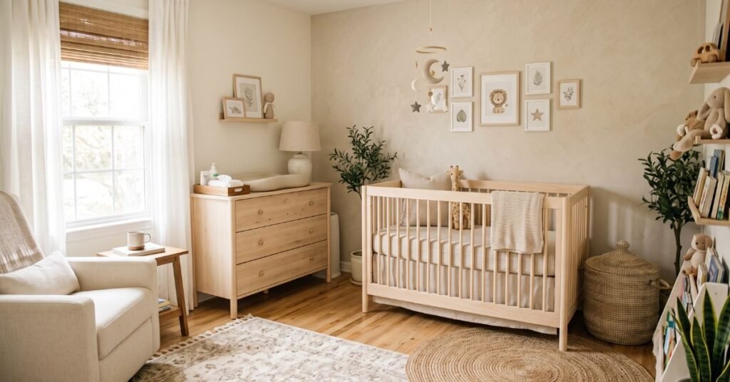 Gender neutral nursery ideas for a soothing baby room
