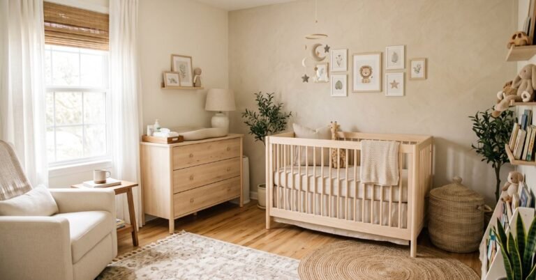 Gender neutral nursery ideas for a soothing baby room